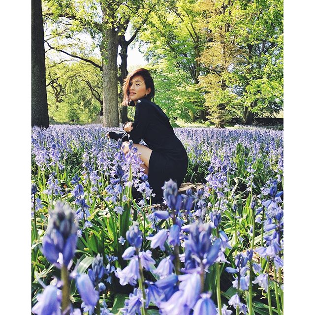 Oh field of flowers, it's been a while.. Shooting 6 pages for @voguechina today even though I still have so many shots from this garden   See a sneak peek on my Snapchat: garypeppergirl