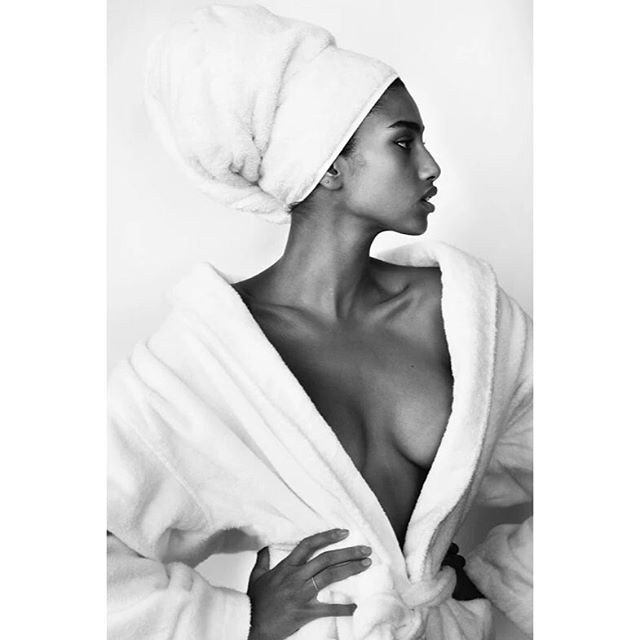 TOWEL SERIES 110, IMAAM HAMMAM. #MarioTestino #TowelSeries @ImaanHammam