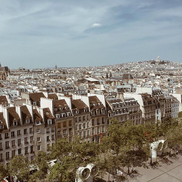 View from @centrepompidou Paris IV