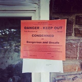 Outtakes from 19946 Dresden up on Eminem.com... On November 20th, 2013 the State of Michigan ordered the demolition of the childhood home of Marshall B. Mathers due to structural safety issues. By reacting quickly, we were able to secure materials from the razed property  Stay tuned and hit the link in bio to get updates.