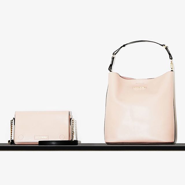 Powder pink is one of the key colors of our new capsule "The Artist" 
Discover it is stores and on KARL.com 
#KARLLAGERFELD