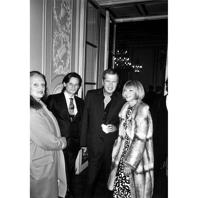 GRACE CODDINGTON, HAMISH BOWLES, ANNA WINTOUR AND ME!
#tbt #TestinoArchive