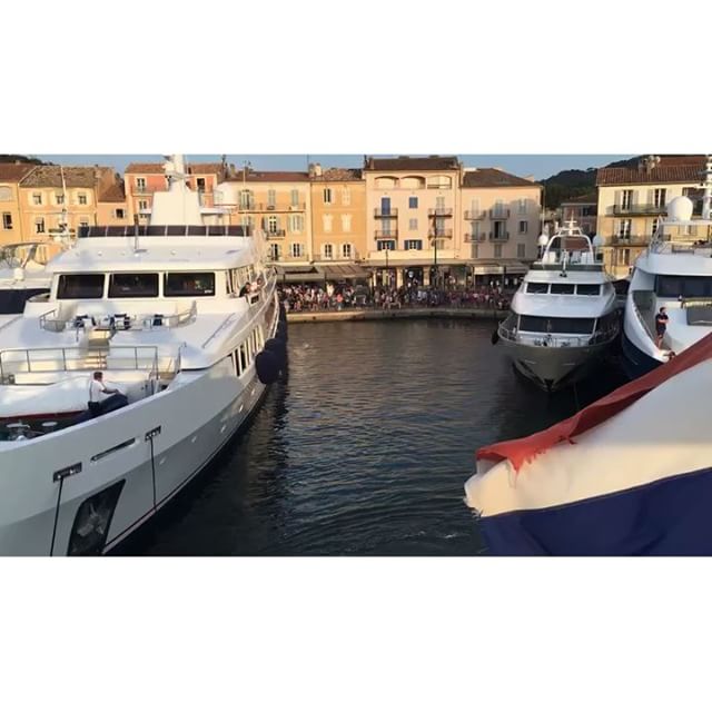 Docking At The Port Of St. Tropez      Thank You @djsmash For Video  