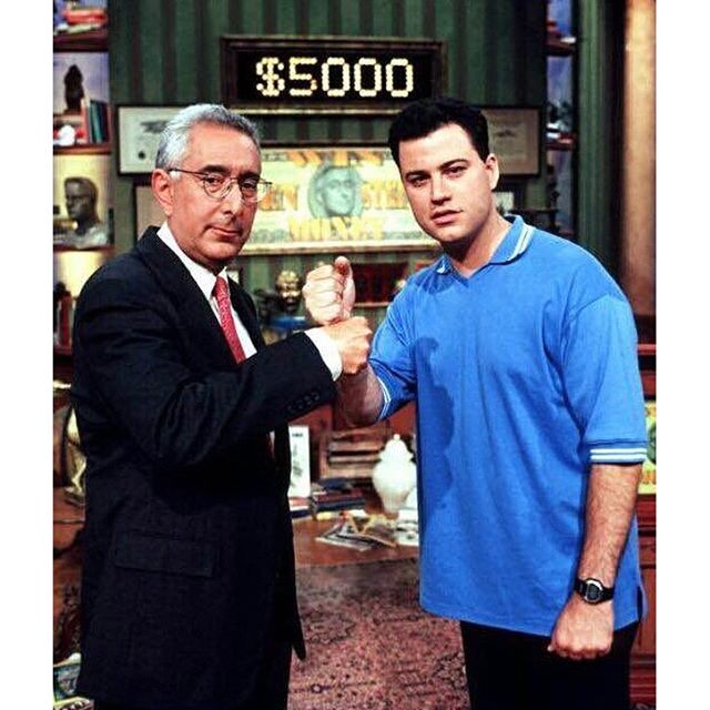 Together again! Ben Stein on #Kimmel TONIGHT!