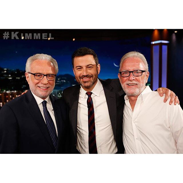 Jimmy with his dad & @WolfBlitzer. Which one's which?