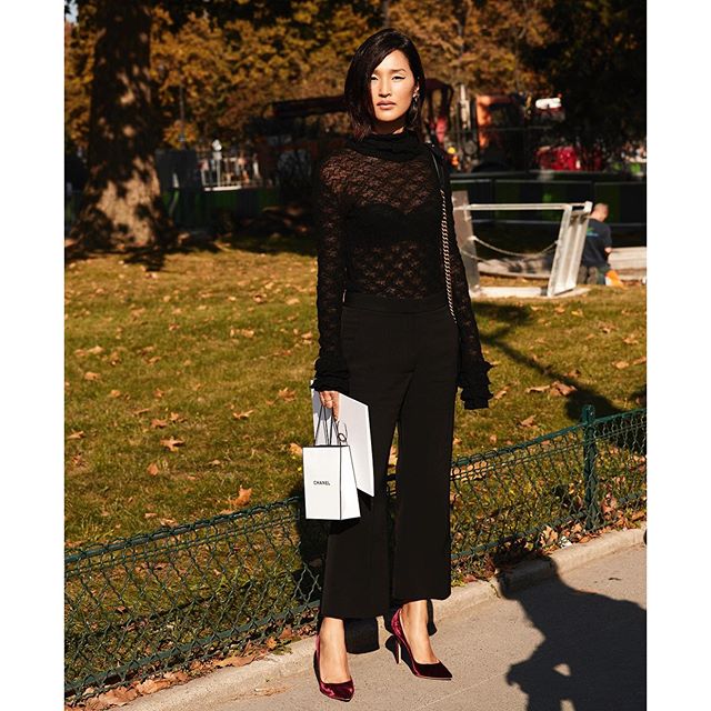 Day 6 PFW in @chanelofficial for their show    Shot by @rodneydeane