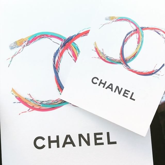 A digital world this morning at @chanelofficial   