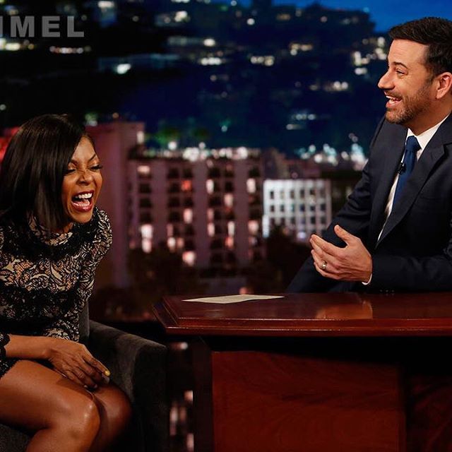 The Taraji-est guest we've ever had! @TarajiPHenson