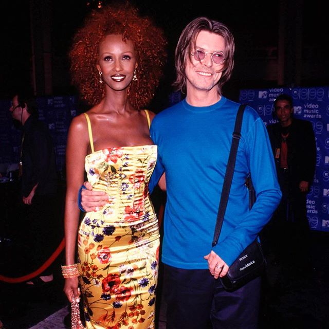 A musician and his model muse: Before #Zayn and #Gigi, there was #Bowie and #Iman - see 10 of our fav #celeb couples at the #MTV #VMAs on the link in bio #Buro247Singapore