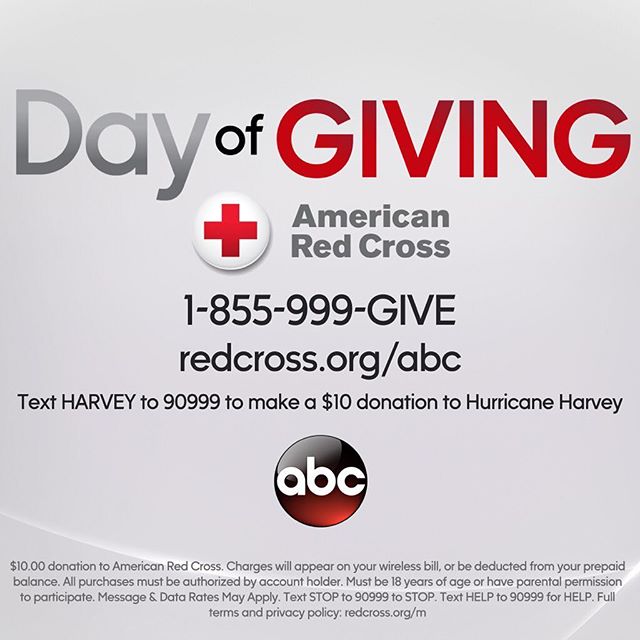 Join Jimmy, @Disney & @ABC13Houston by donating to help those affected by #Harvey. #DayOfGiving #HoustonStrong