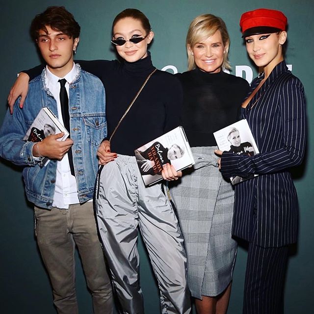 We are SO proud of you mama! I can't say it enough times! You are so strong..AND you wrote a damn book!!!!! Such a successful book signing and I can't wait for everybody to read and understand our journey. We love you    Go buy #BelieveMe now!!! @yolanda.hadid