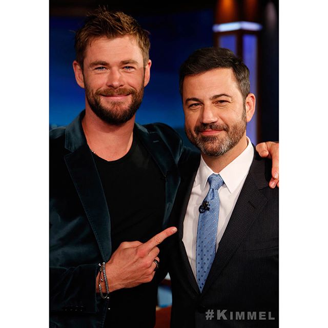 The God of Thunder from down under! @ChrisHemsworth #ThorRagnarok