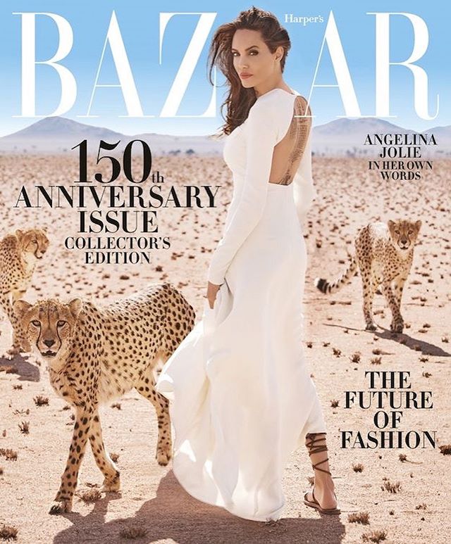 Анжелина Жоли Harper s Bazaar сэтгүүлийн 150 дах ойн дугаарыг чимж, хүн төрөлхтөнд хандсан захидал бичлээ.

Angelina Jolie Poses With Cheetahs for Harper's Bazaar.

#AngelinaJolie #Cheetah #HarpersBazaar