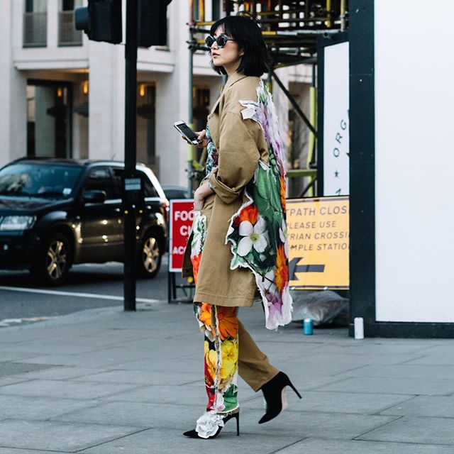 #London #fashion week kicks off with our eye on #streetstyle looks this week #Buro247.sg #lfw #bfc