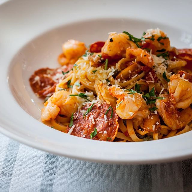 Take the humble #arrabiata to the next level with this prawn and #chorizo #pasta with #chilipadi and #harissa - recipe on the link in bio #Buro247Singapore #noms