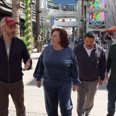 A prank on Jimmy s Aunt Chippy at the @FlyLINQ zipline turned into a prank on @IamGuillermo too! @TheCousinSal #KimmelinVegas