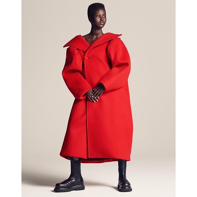 Happy 20th Anniversary Vogue Japan     @voguejapan  Adut    @adutakech @luigiandiango @luigimurenu @anna_dello_russo @lloydsimmondsmakeup @saori_vj @yuisugiyama @pg_dmcasting @2bmanagement wearing @balenciaga   