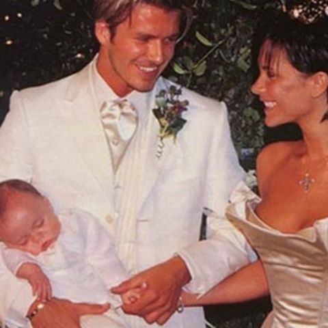 20 years today. I love you so much xxxxx Kisses x @davidbeckham