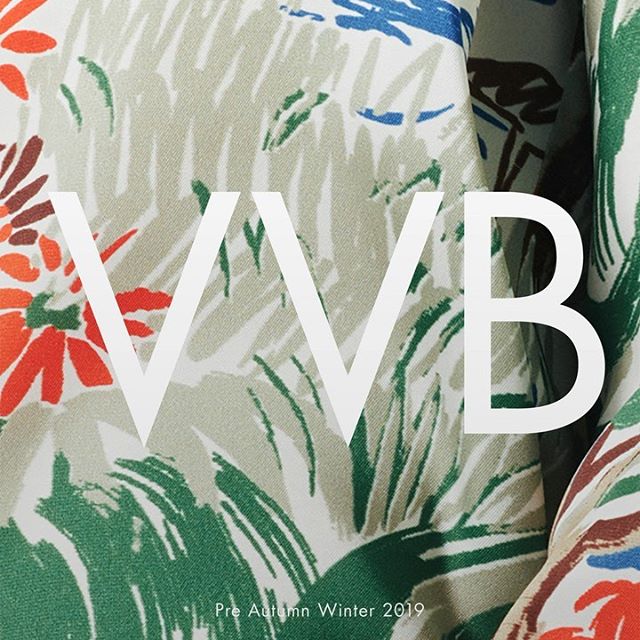 My #VVBPreAW19 jungle print - an artful approach to landscapes. x VB