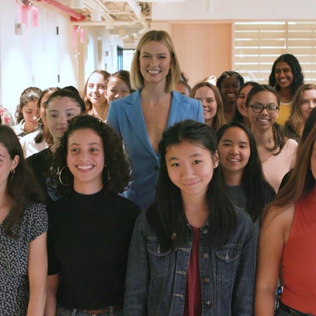 The first coder and the first perfumer were both women, so it s fitting that @kodewithklossy has partnered with @carolinaherrera s fragrance #GoodGirl this summer, bringing the science behind perfume to our classroom.