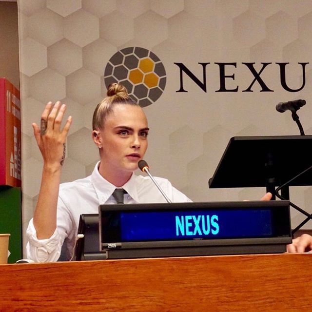 Love is my hero, and it always will be. And it can save the world if we understand it.    So honored to be able to share my mental health story at the UN for @thenexussummit. #WeAreNexus