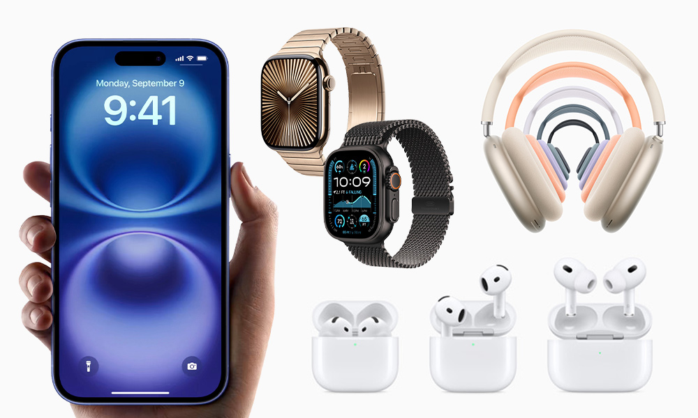 Apple компани iPhone 16, шинэ AirPods болон Apple Watch Series 10 загваруудаа танилцууллаа