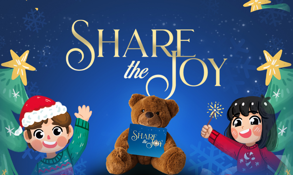 \"Share the Joy\" аянд нэгдэж бяцхан хүүхдүүдийг баярлуулцгаая