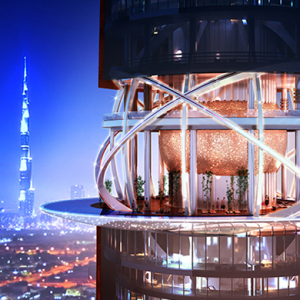 Дубайд хиймэл ширэнгэн ойтой тэнгэр баганадсан барилга баригдана