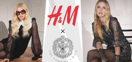 Хээнцэр готик Хэллоуин: The Vampire's Wife x H&M