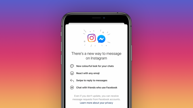 Facebook компани Instagram болон Messenger чатыг нэгтгэхээр зэхэж байна