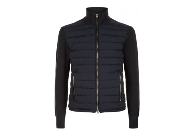 Tom Ford Spectre Knitted Sleeve Bomber Jacket