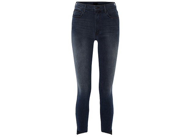 Mother<p><a style=\"\" target=\"_blank\" href=\"https://www.net-a-porter.com/mn/en/product/948542/mother/the-stunner-cropped-frayed-mid-rise-skinny-jeans\">net-a-porter.com</a></p>