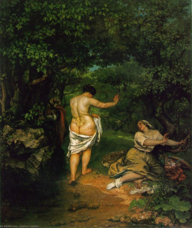 \"The Bathers\", 1853, Musée Fabre, Montpellier