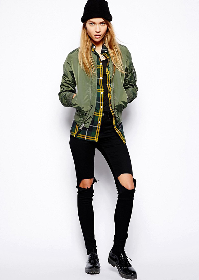 Alpha Industries<p><a target=\"_blank\" href=\"http://us.asos.com/Alpha-Industries-Ma0-Bomber-Jacket/12lzef/?iid=3962926&amp;cid=11926&amp;sh=0&amp;pge=0&amp;pgesize=36&amp;sort=-1&amp;clr=297%20spicy%20red&amp;totalstyles=13&amp;gridsize=3&amp;affId=3181&amp;WT.tsrc=Affiliate&amp;zanpid=2170549549398479872&amp;pubref=1517766&amp;currencyid=19&amp;r=1&amp;mk=VOID&amp;mporgp=L0FscGhhLUluZHVzdHJpZXMvQWxwaGEtSW5kdXN0cmllcy1NYTEtQm9tYmVyLUphY2tldC9Qcm9kLw..\">asos.com</a></p>